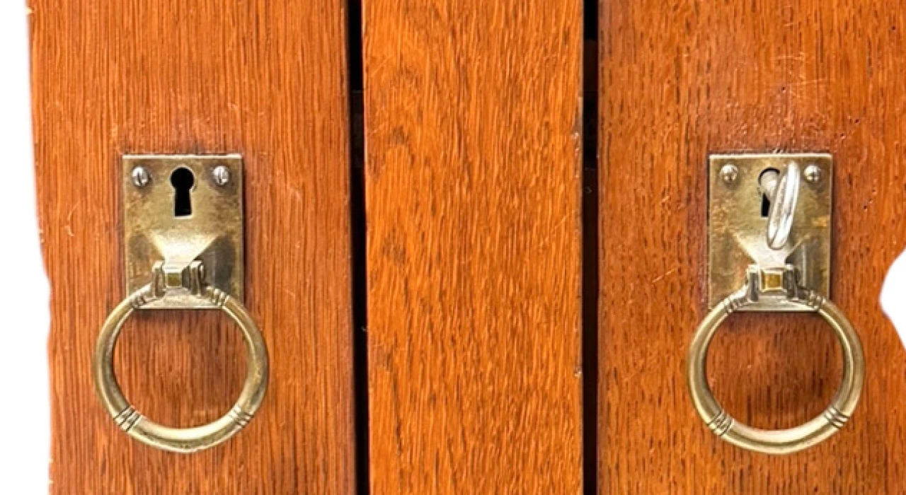 Arts & Crafts Library Bookcase by Willem Penaat for De Woning Amsterdam, 1904